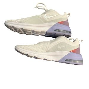 Nike Women's Cream and Lavender Sneakers